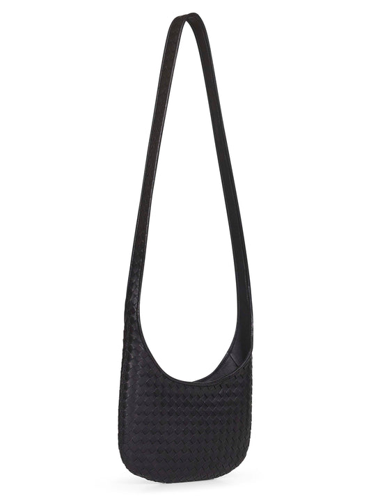 Black Small Veneto crossbody bag