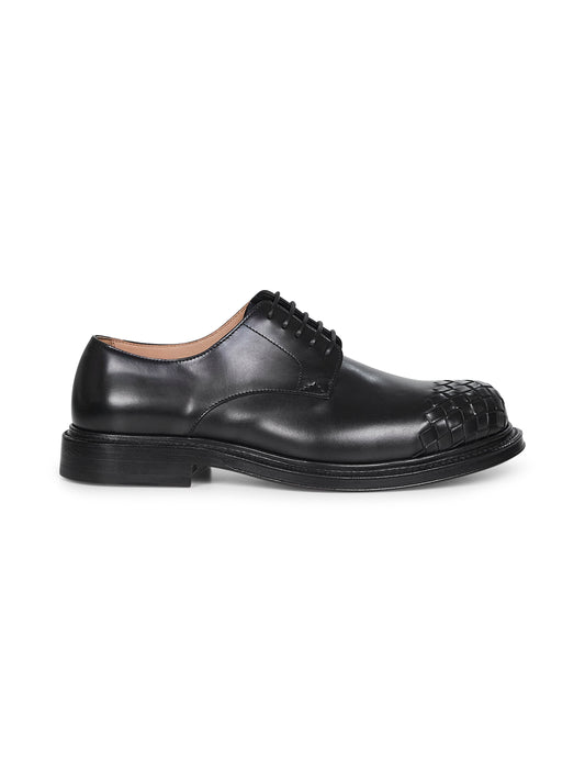 Scarpe stringate James nere