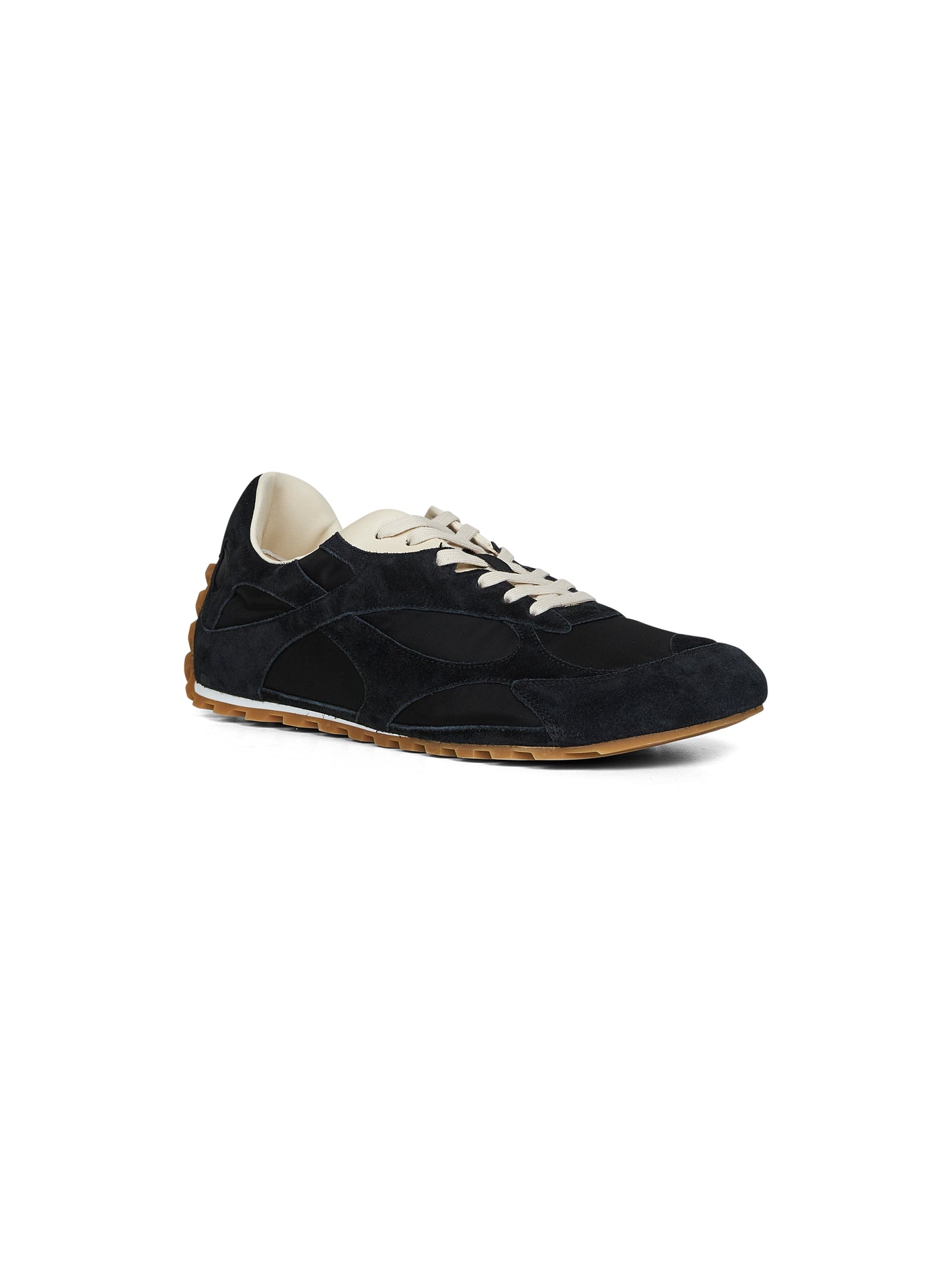Black suede and nylon Orbit Flash sneakers