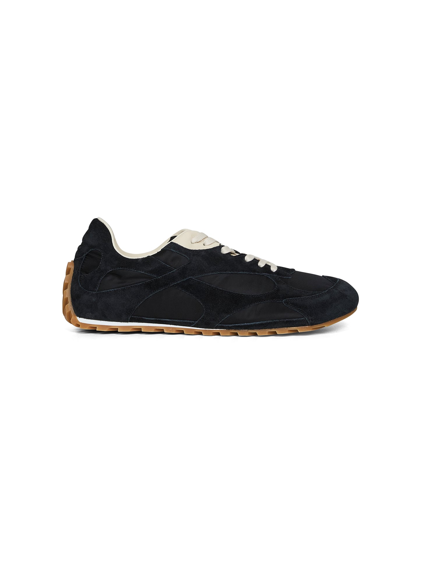 Black suede and nylon Orbit Flash sneakers