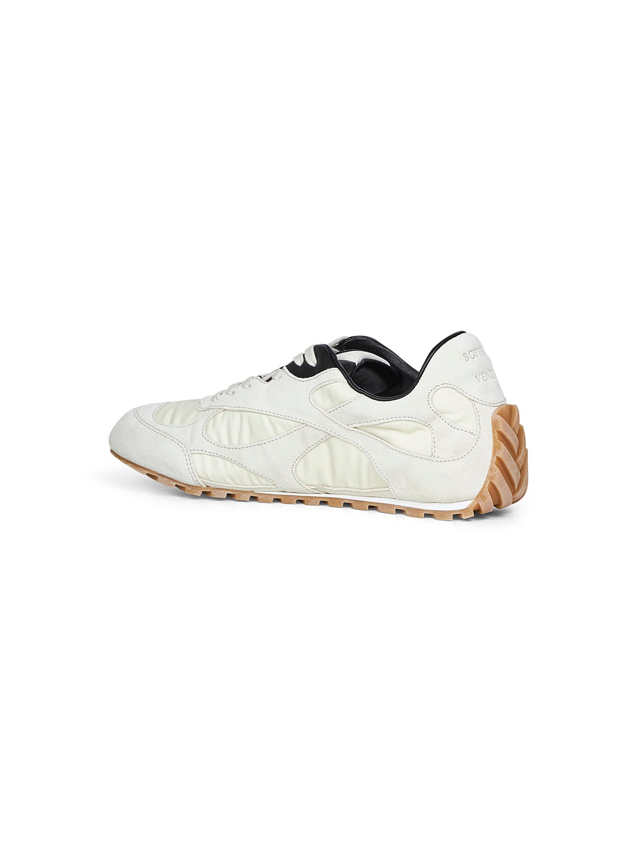Sea salt suede and nylon Orbit Flash sneakers