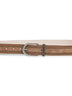 Beige suede belt with monili