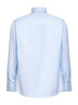 Camicia basic fit in cotone celeste