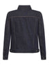 Blue cotton no-fade denim jacket