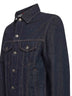 Blue cotton no-fade denim jacket