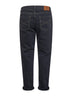 Blue cotton denim iconic fit jeans