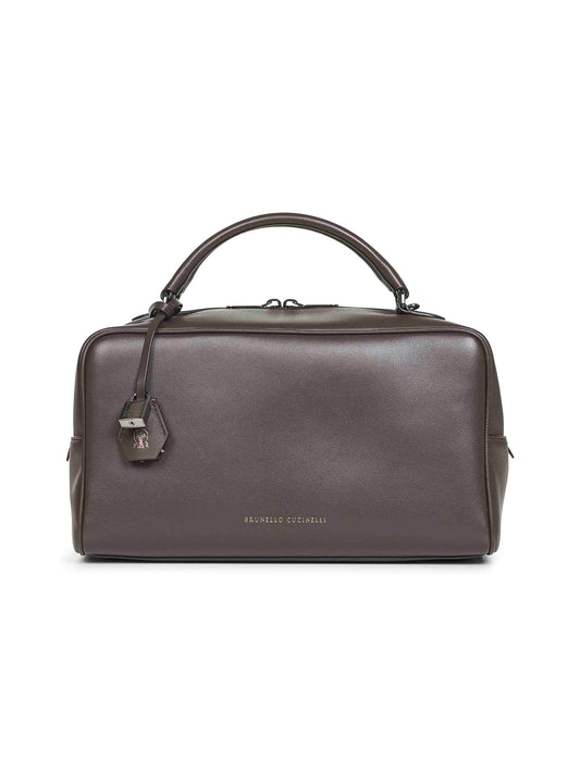 Borsa a mano Boston Explorer marrone