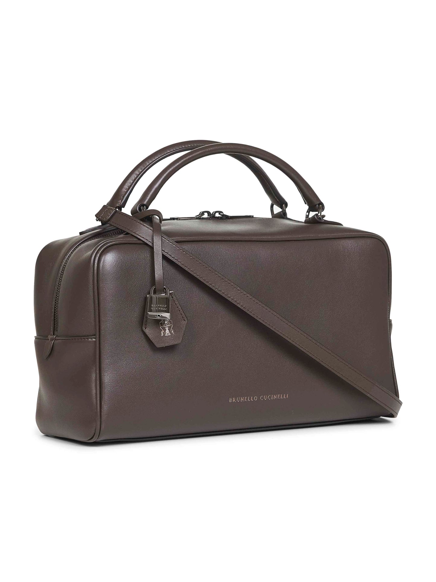 Borsa a mano Boston Explorer marrone