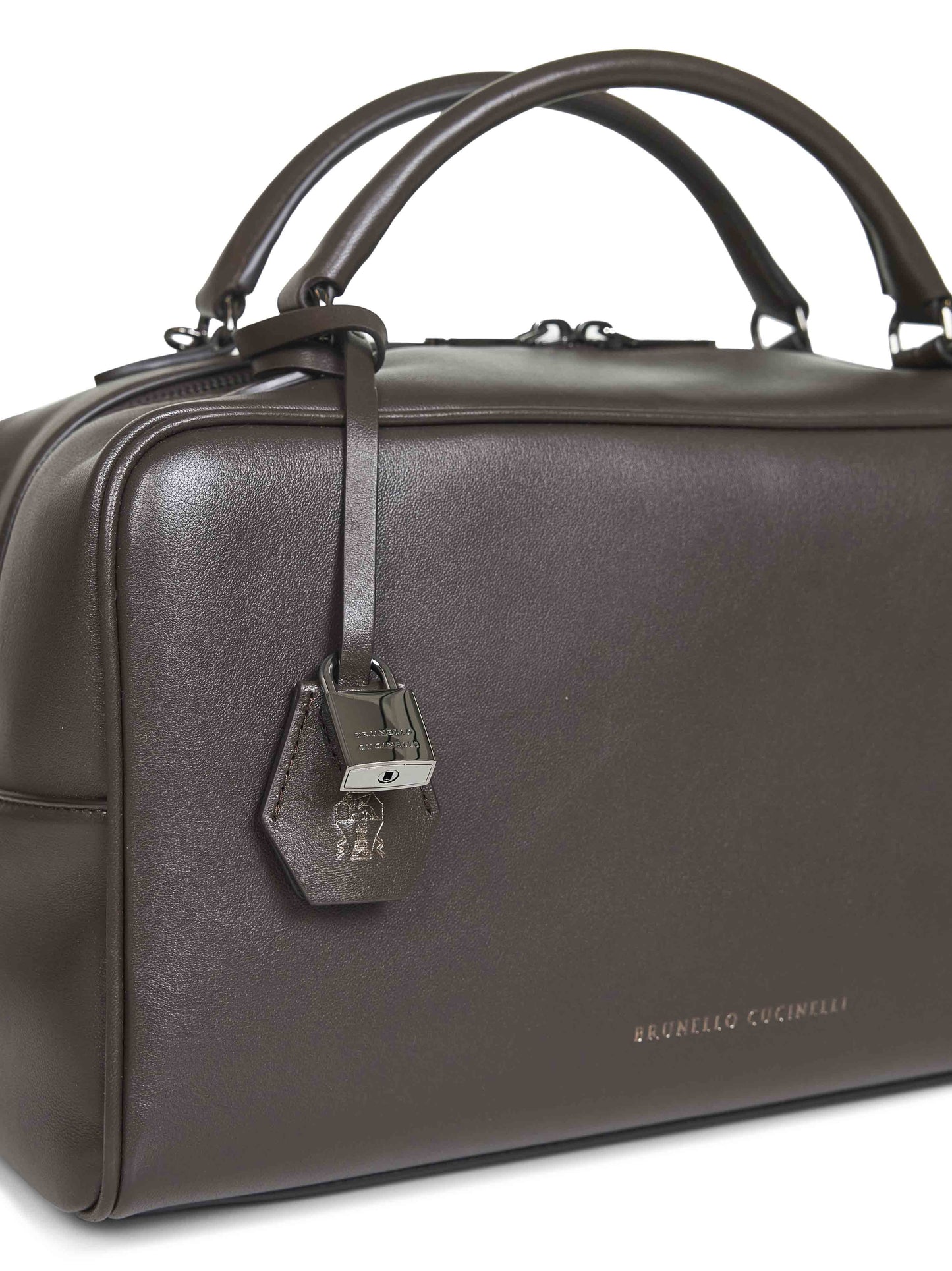 Borsa a mano Boston Explorer marrone