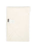 Ivory cashmere scarf with monili