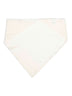 Ivory cashmere scarf with monili