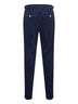Blue corduroy tailor-fit trousers