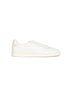 White deerskin sneakers