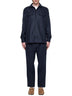 Long-sleeved wool shirt