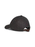 Brown flannel embroidered Baseball cap
