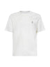 T-shirt bianca con stemma Solomeo