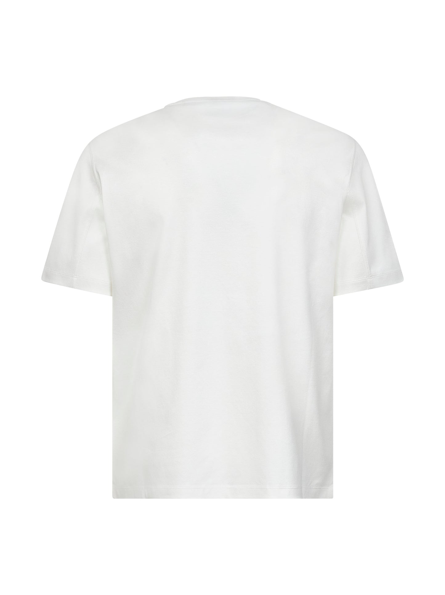 T-shirt bianca con stemma Solomeo