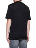 T-shirt blu con stemma di Solomeo
