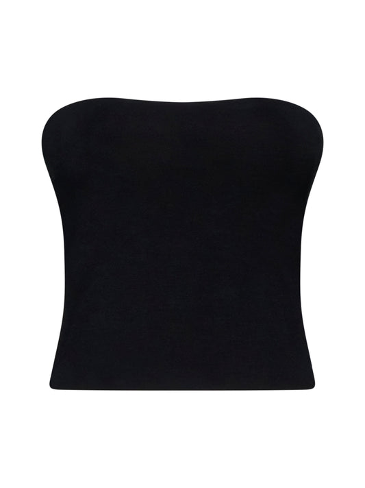 Ribbed jersey tank top