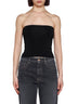 Ribbed jersey tank top