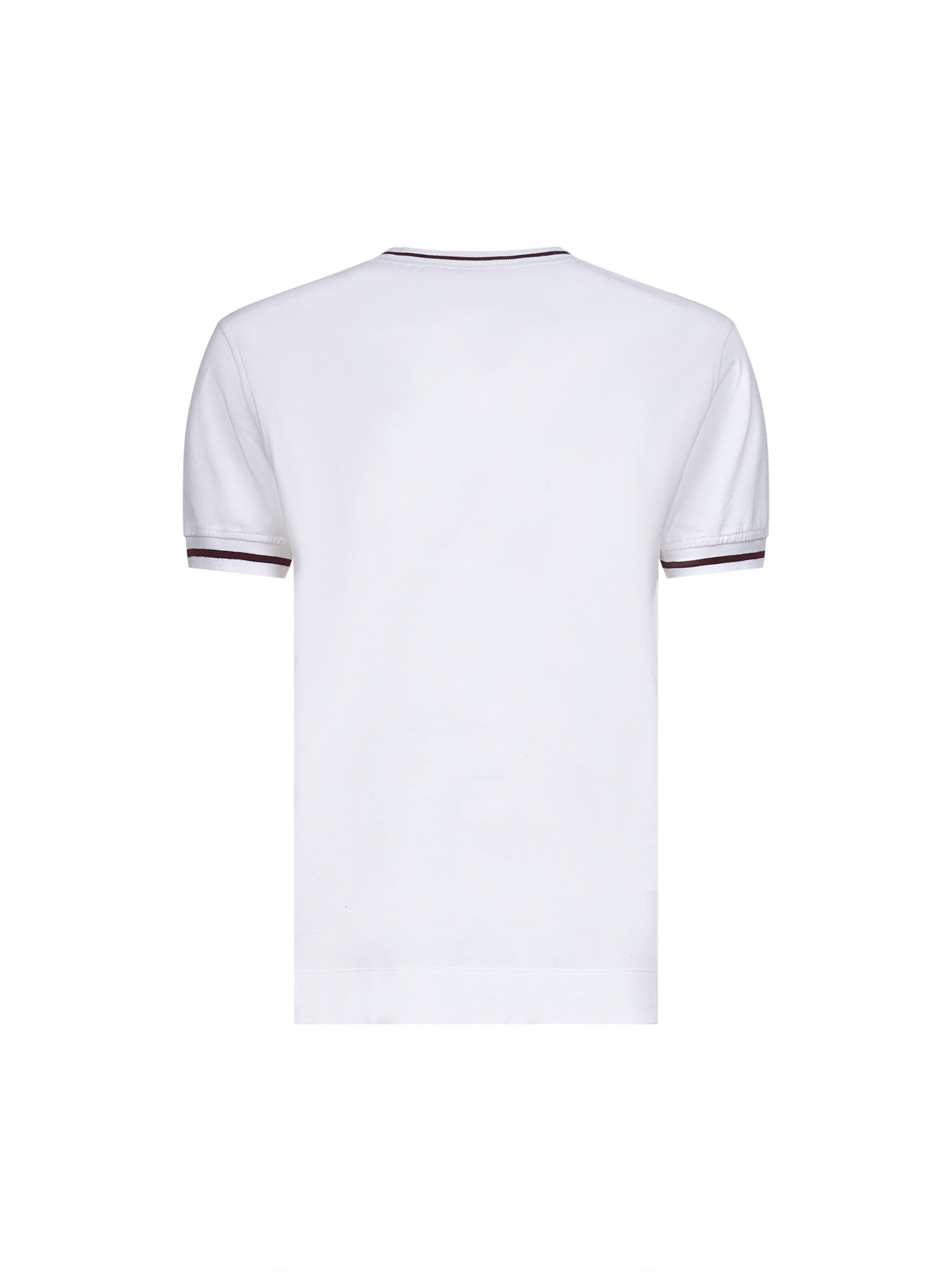 White cotton logo T-shirt