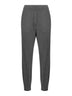 Grey Sparkling vanisé knit trousers