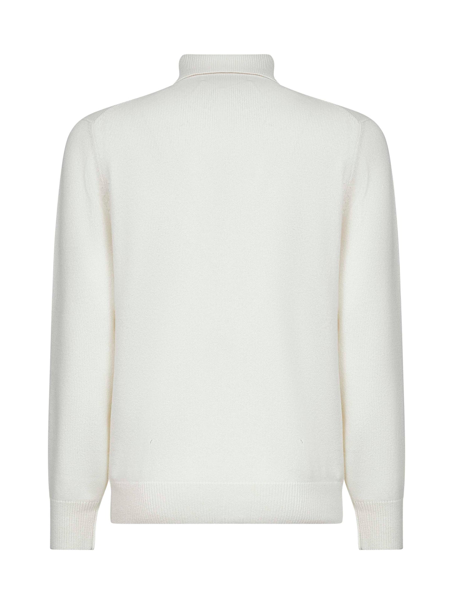 Ivory cashmere knit cardigan