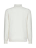Ivory cashmere knit cardigan