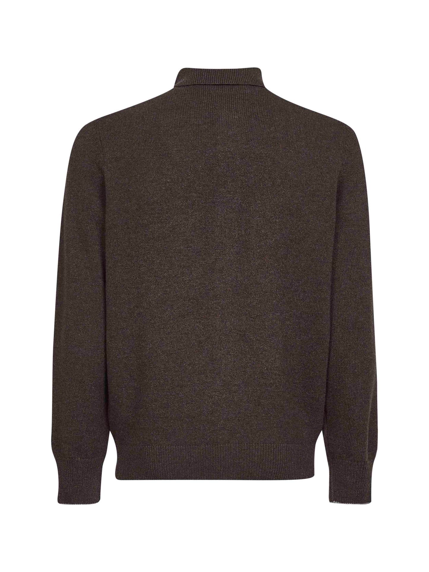 Cardigan in maglia di cashmere marrone
