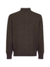 Cardigan in maglia di cashmere marrone