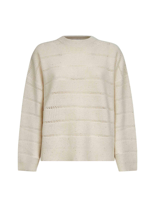 Ivory Diamond cashmere and wool sweater