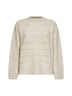 Ivory Diamond cashmere and wool sweater