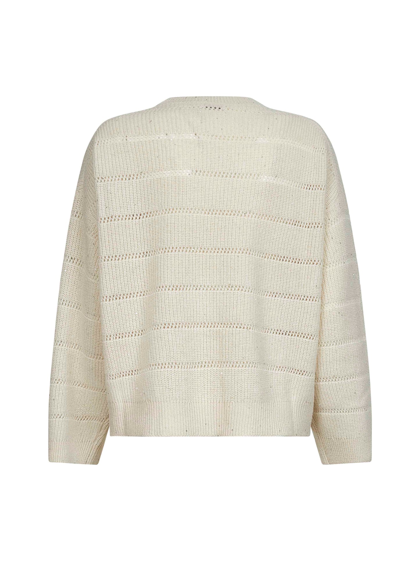 Ivory Diamond cashmere and wool sweater