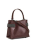 Burgundy Essence small top-handle bag