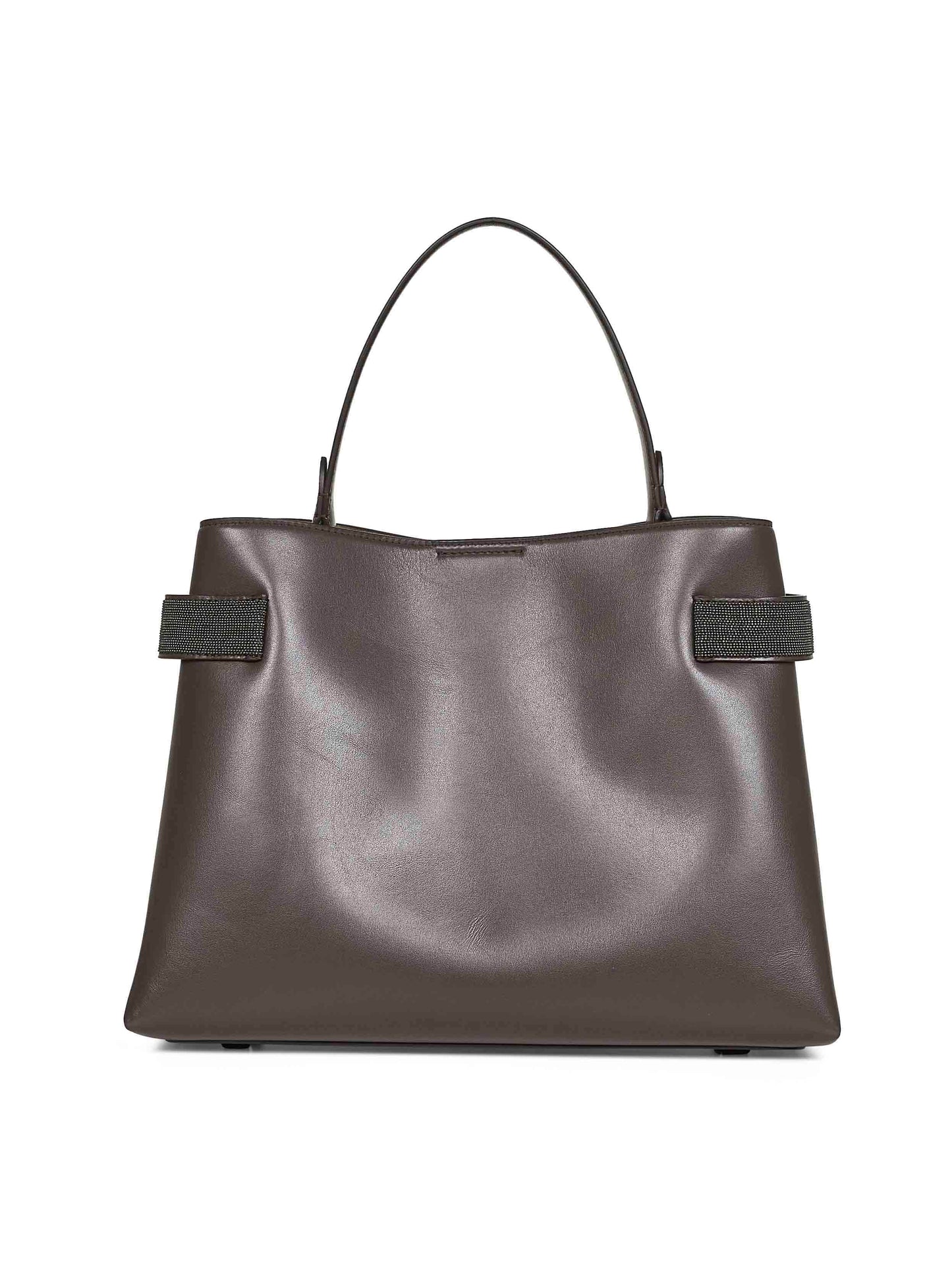 Brown Essence top-handle bag
