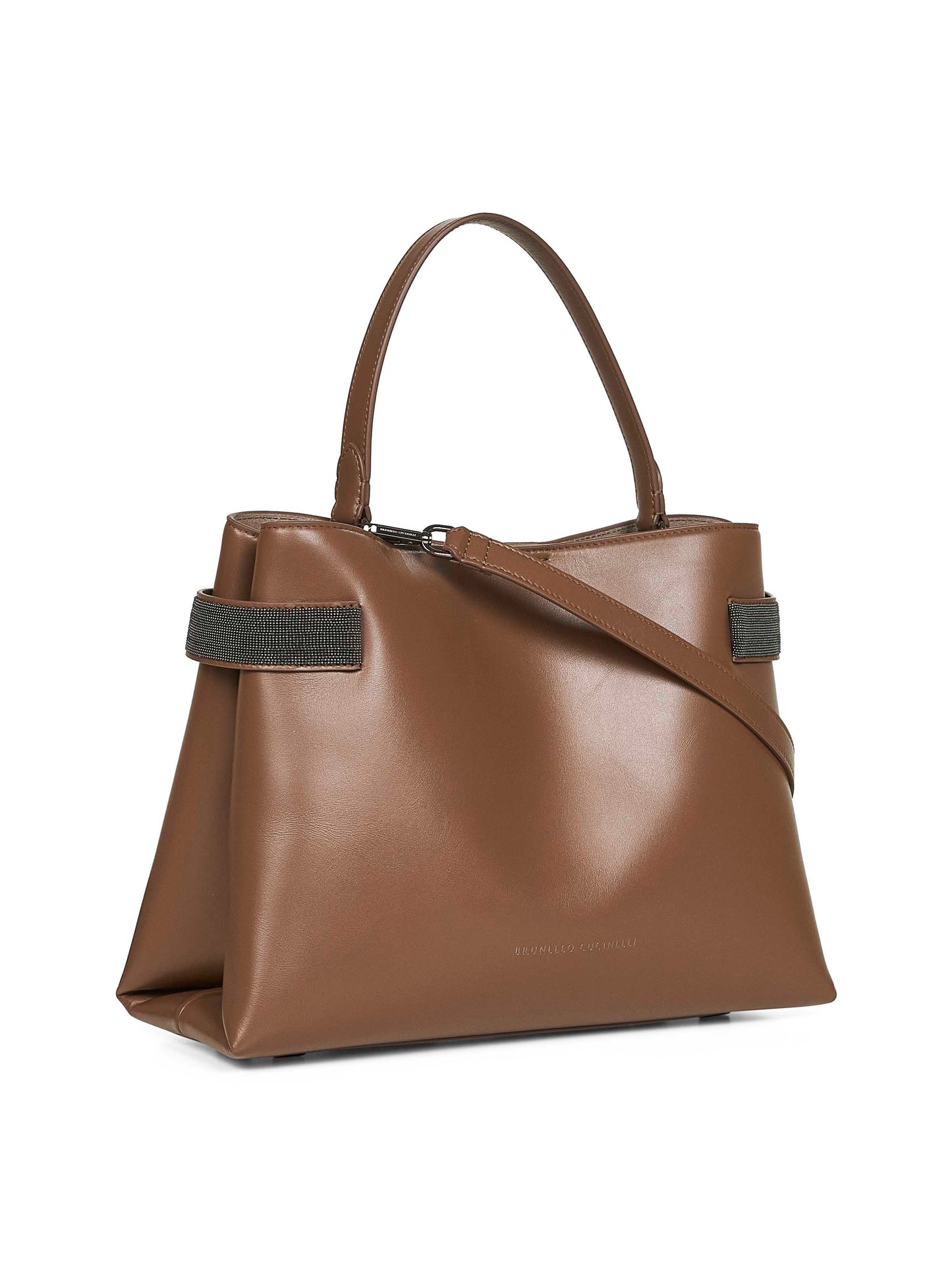 Tawny Essence top-handle bag<BR/>
