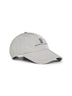 Cappello Baseball in microfibra grigia con logo
