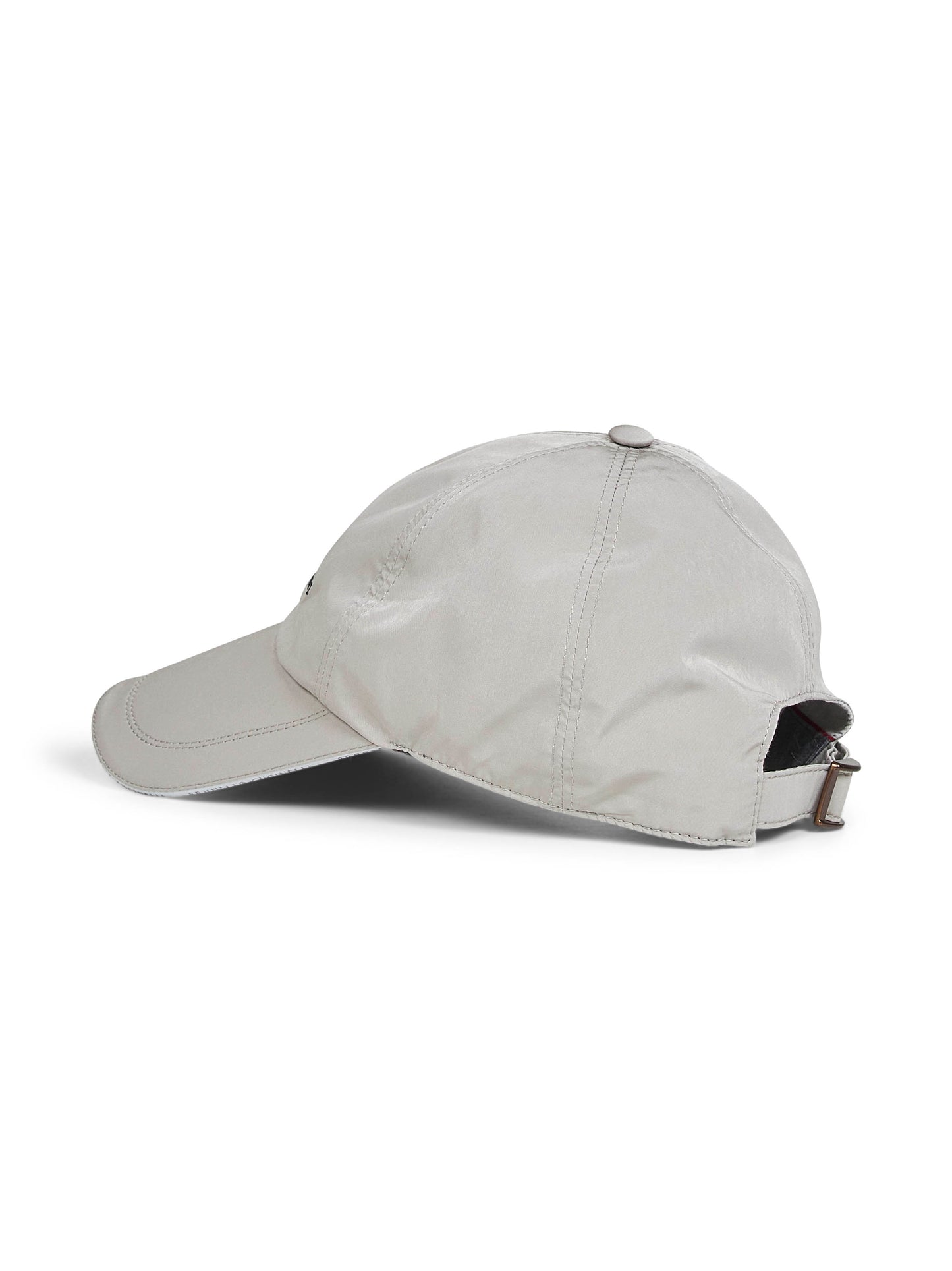 Cappello Baseball in microfibra grigia con logo