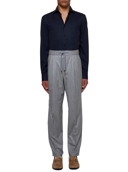 Virgin wool trousers