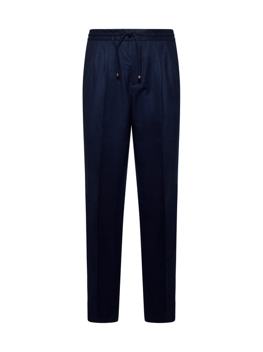Brunello Cucinelli blue trousers