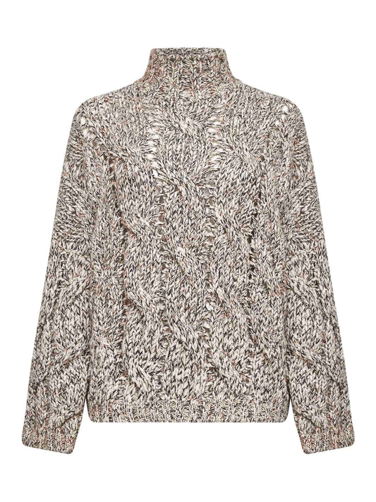 Maglia a lupetto Dazzling Chiné multicolore<BR/>