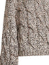 Multicolor Dazzling Chiné mock neck sweater