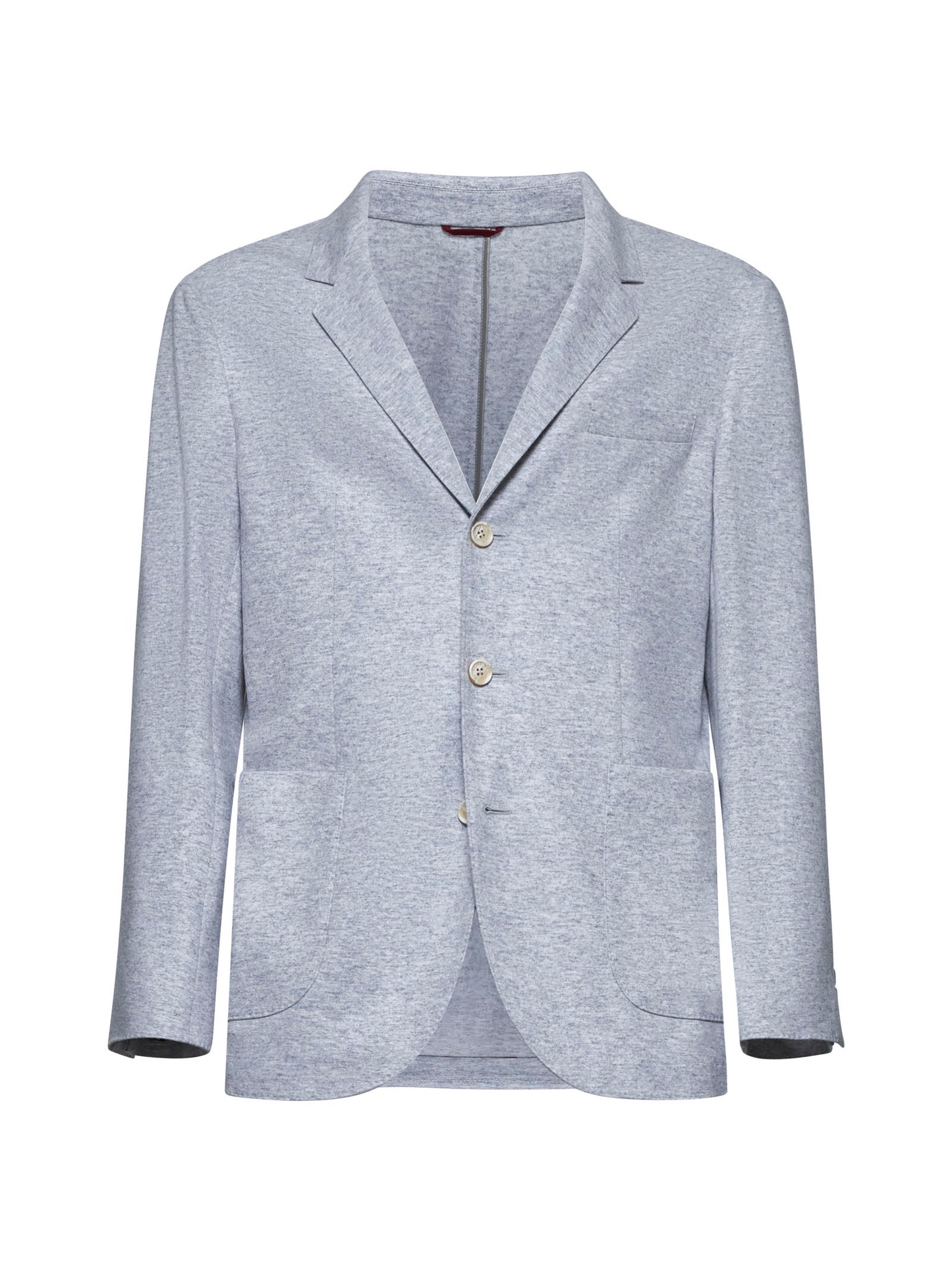 Grey cashmere blazer by Brunello Cucinelli