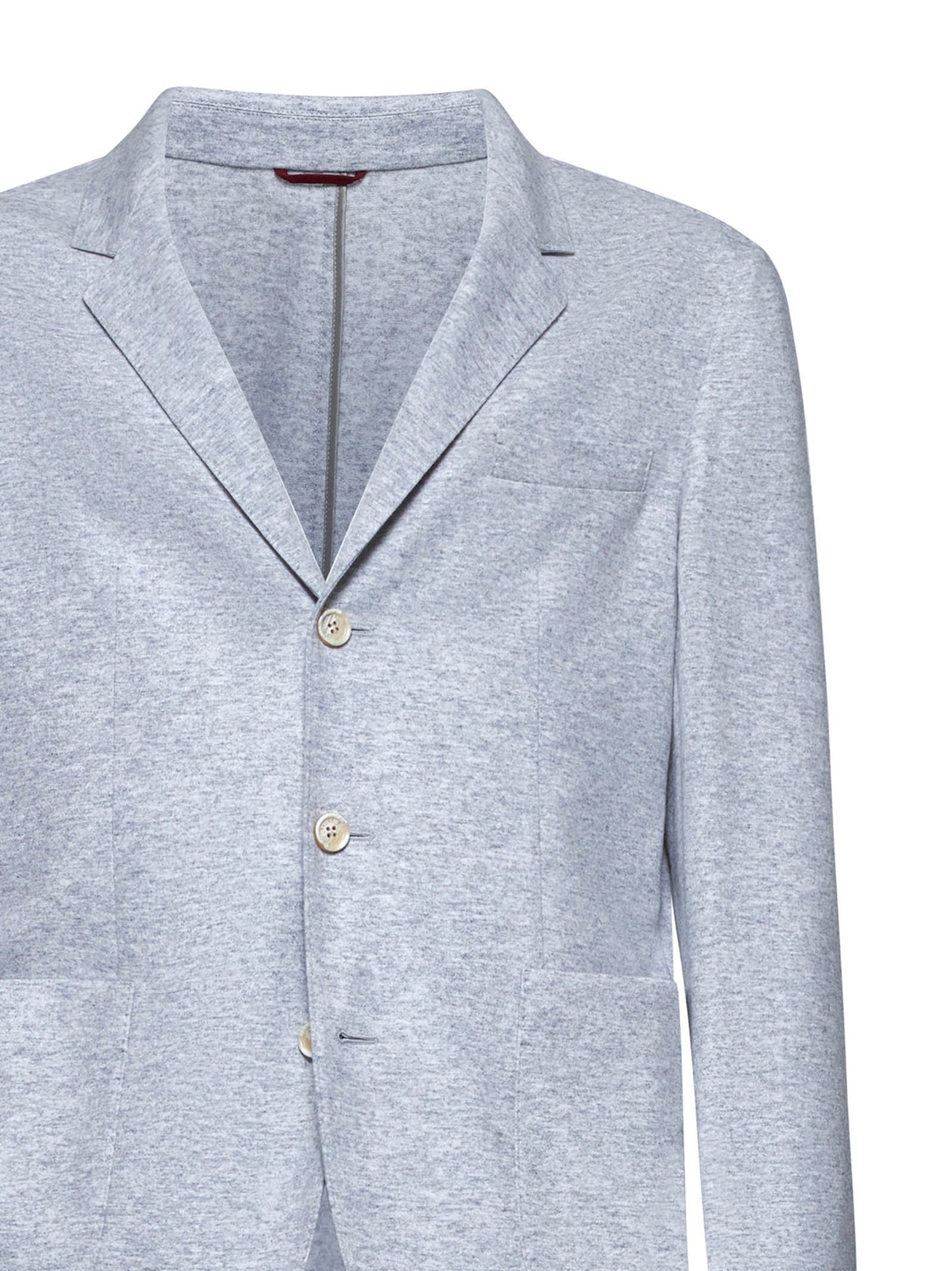 Grey cashmere blazer by Brunello Cucinelli