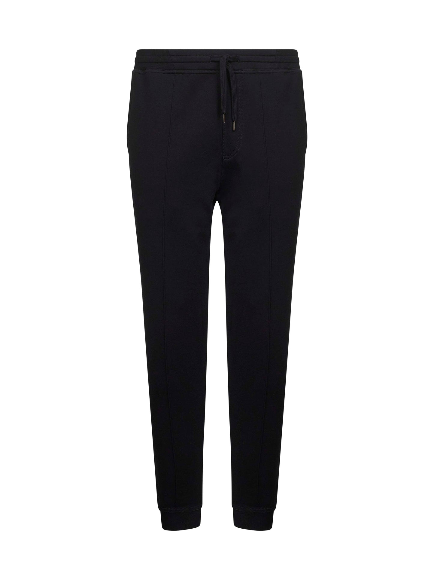 Joggers in felpa double nera