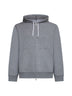 Leisure zip-up sweatshirt