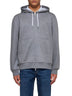 Leisure zip-up sweatshirt