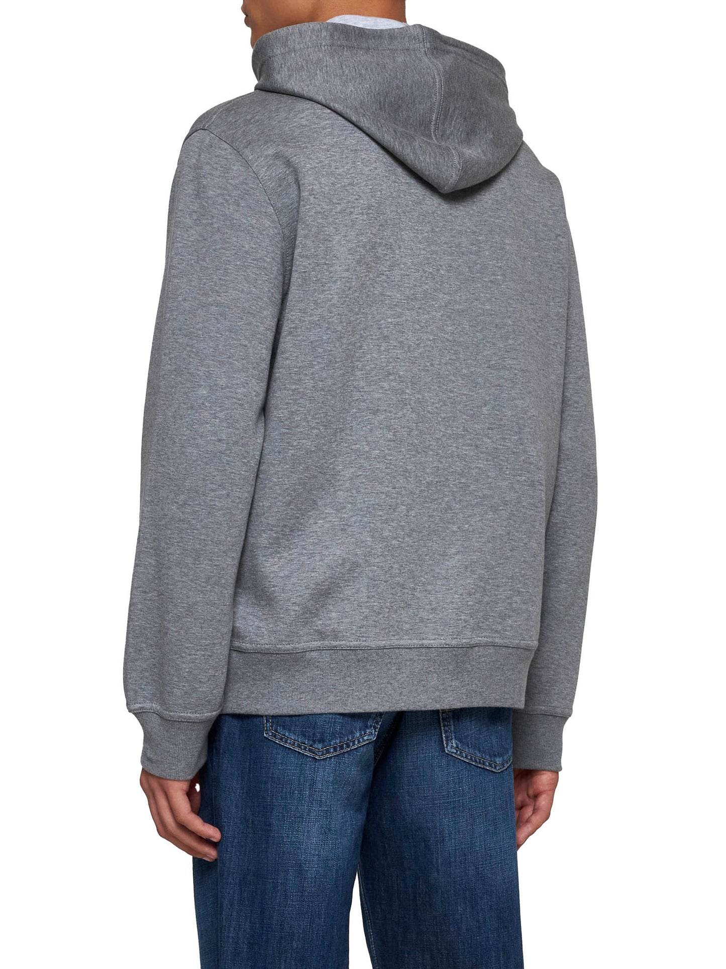 Leisure zip-up sweatshirt