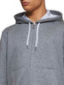 Leisure zip-up sweatshirt