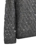 Maglia Dazzling Net in mohair e lana Wispy grigio
